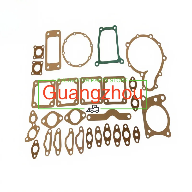 Compatible Doosan DE12T Engine Complete Master Overhaul Kit-Full Gasket Set, Seal Kit, O-Rings for Excavator Rebuild-OEM Quality