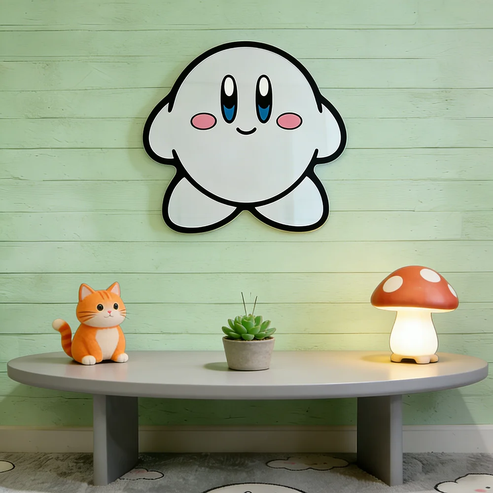 

Зеркало в стиле аниме Kirby Mirror One Piece Flag Dragon Ball Z Pokemon Turn Your Room в гостиной Манга Сцена