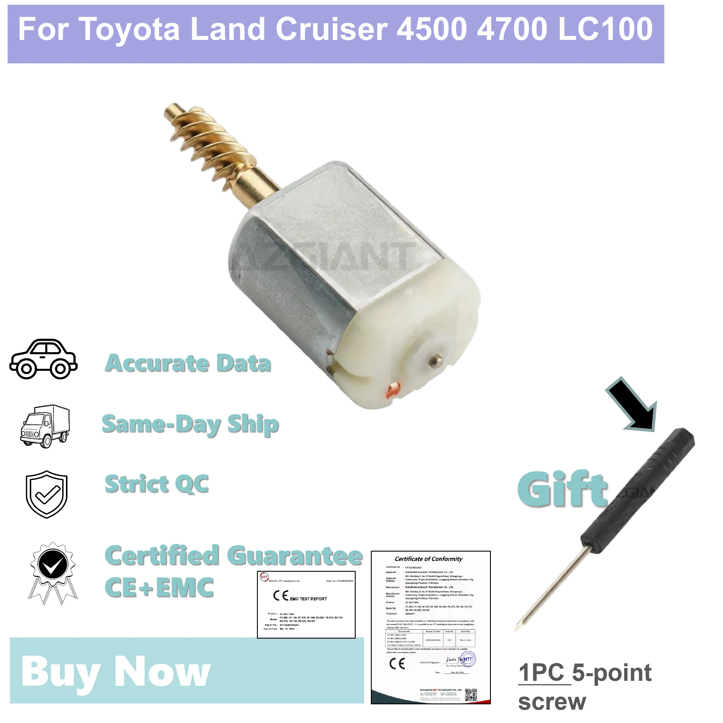 

For Toyota Land Cruiser 4500 4700 LC100 Central Locking Motor Door Lock Motor Actuator Car Door Lock Repair Front Rear Side
