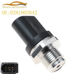 0281002842 Fuel Rail Pressure Sensor Car 5117543AA 0281002504 For Mercedes-Benz Sprinter