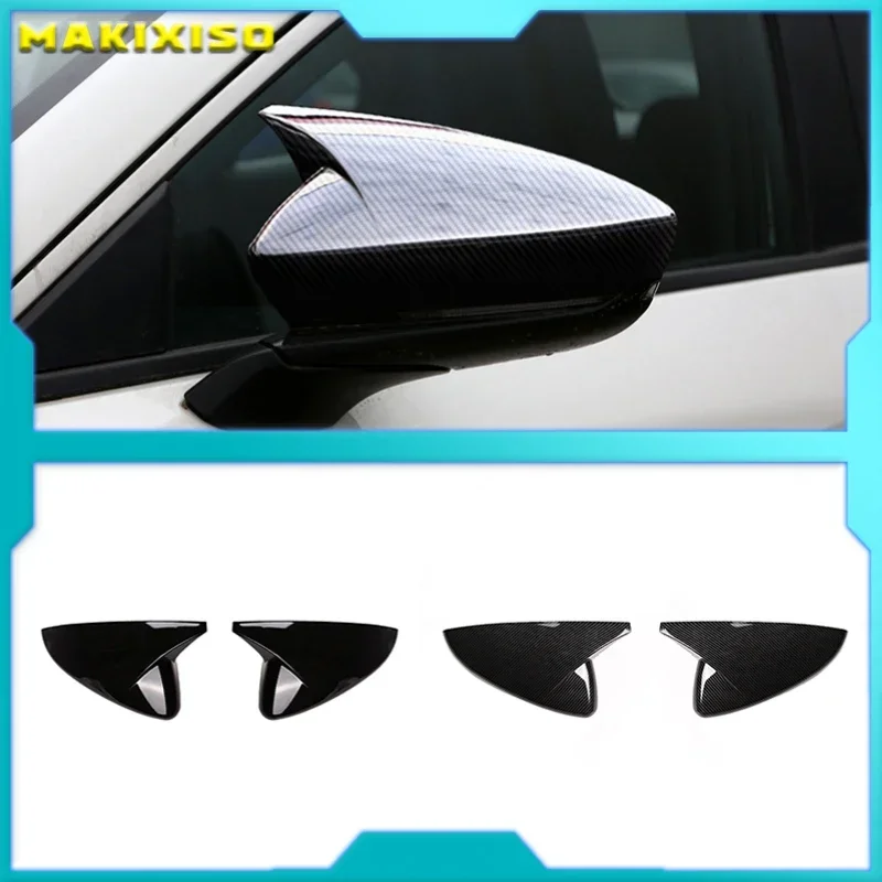 

For Mazda 3 Axela BP Accessories 2021 2020 2019 2022 Car Rearview Mirrors Cover Decorative ABS Exterior Modification Products