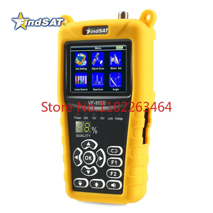 Genuine Satellite Finder Meter Satlink WS-6933 DVB-S2 Digital Receiver viewfinder with compass and flashlight