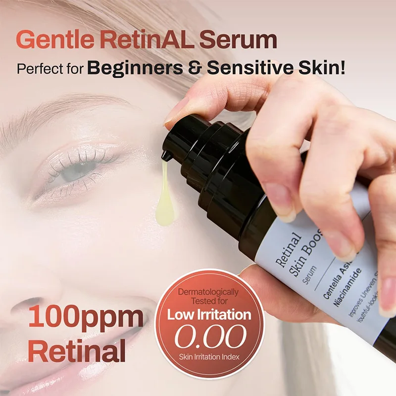 

Retinol Brightening Serum Mildly Care Skin Elastic & Delicate Texture Hydrating Lotion Fade Fine Lines Brighten Dull Complexion