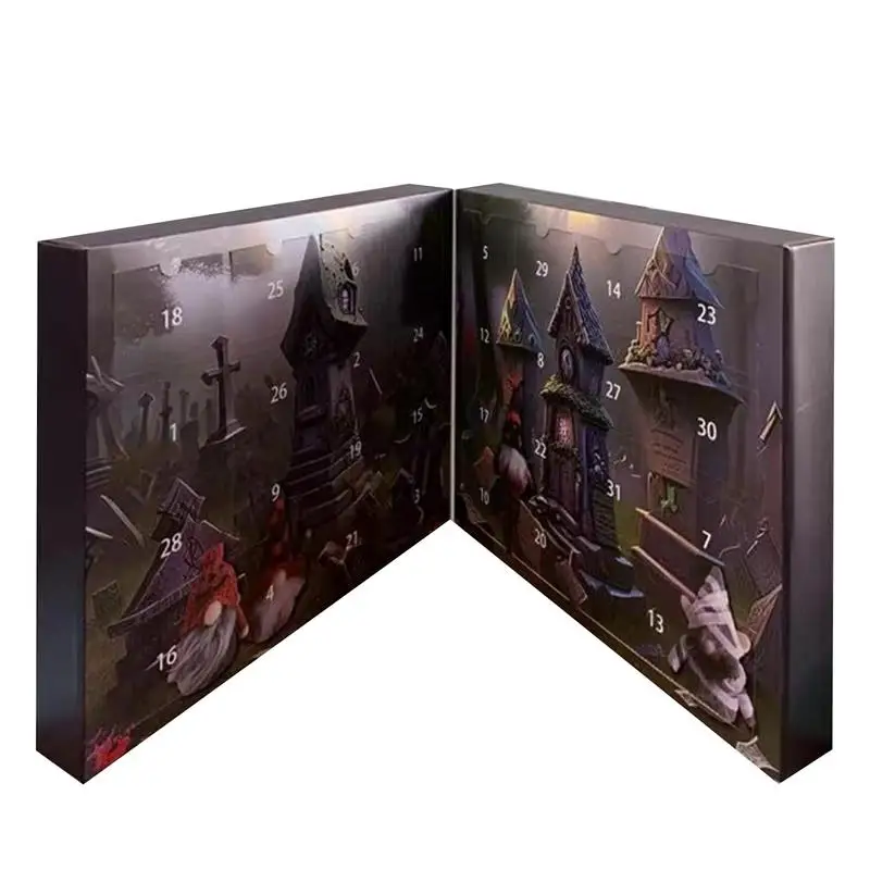 

Halloween Advent Calendar Spooky Advent Calendar 31 Day Countdown Calendar Safe Countdown To Halloween Decor Halloween Calendar