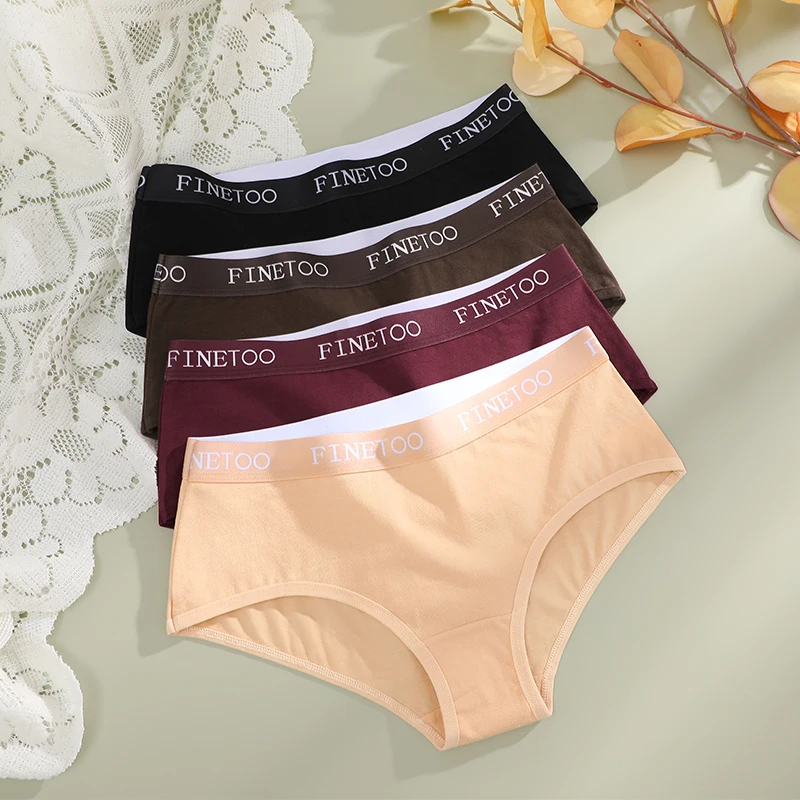 

FINETOO 1Pcs Sexy Hip Lifting Triangle Pants Pure Cotton Triangle Pants Low Waist Underwear FINETOO Brand Underwear 8 Colors