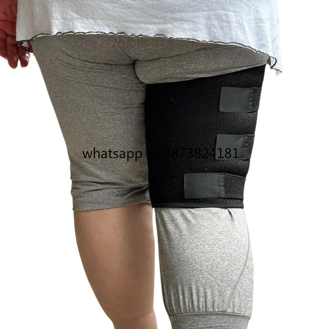 Lightweight Elastic Breathable Comfort Medical Adhesive Portable Thigh Wrap for Sports Injury Rehabilitation Therapy Supplies fa