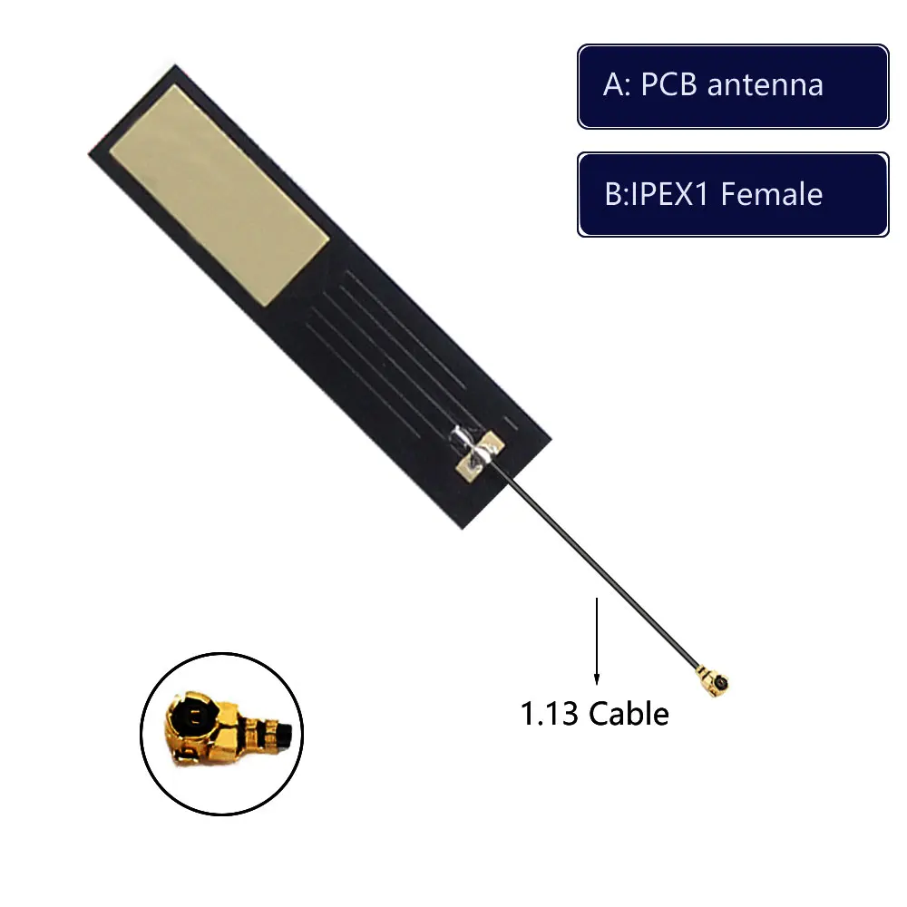 GSM GPRS 2G 3G 4G LTE nb iot Full Band Built in PCB Omnidirectional High Gain Antenna IPEX