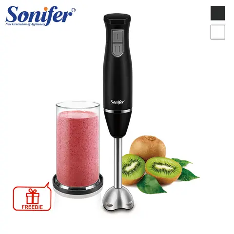400W Stavmixer Immersion Elektrisk Matberedare Iskrossning Kök Grönsaks Köttkvarn Hackare Visp Frukt Omrörning Sonifer 8 best sales stabmixer - №2