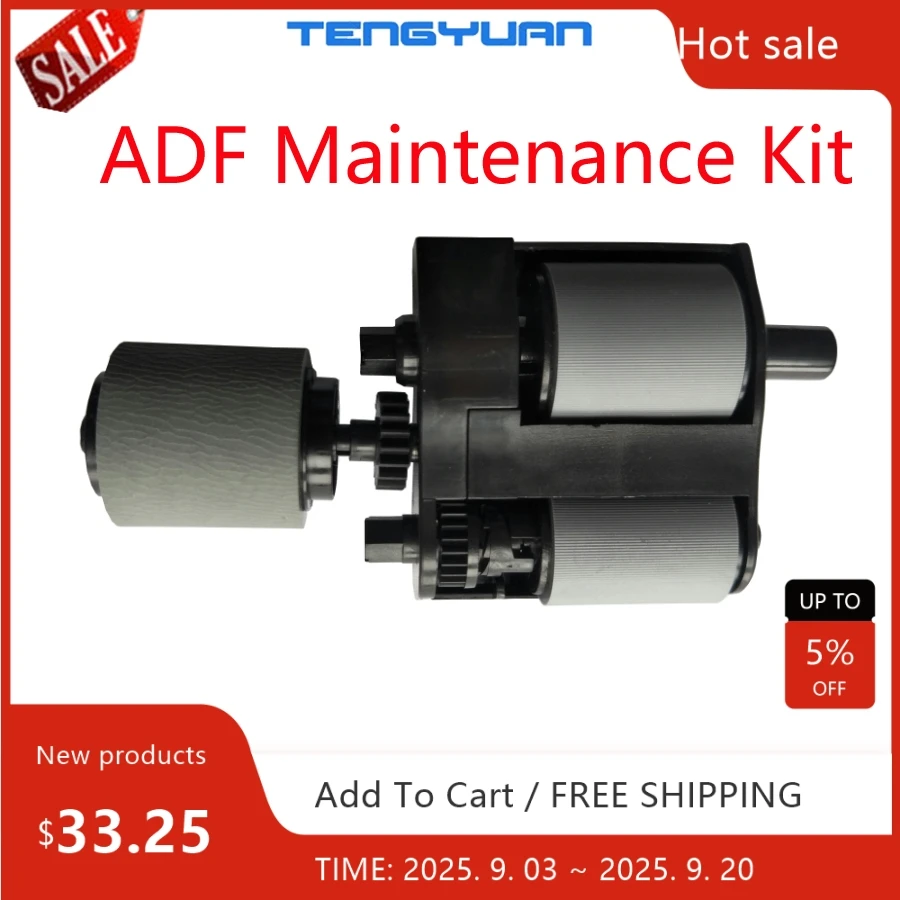 

Оригинальный Новый ролик ADF комплект B5L52-67903 B5L52A W5U23-67901 W5U23A для струйного принтера HP LaserJet M527 M577 586 200 OEM автоподатчик бумаги комплект для обслуживания