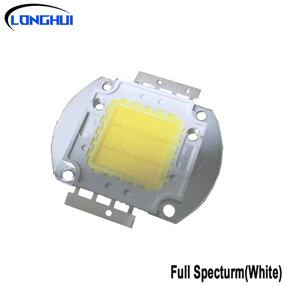 3-100W Full Spectrum 380-840NM Grow Lamp For 100w 50w 30w 20w 10w 5w 3w Plant grow light LED Chip