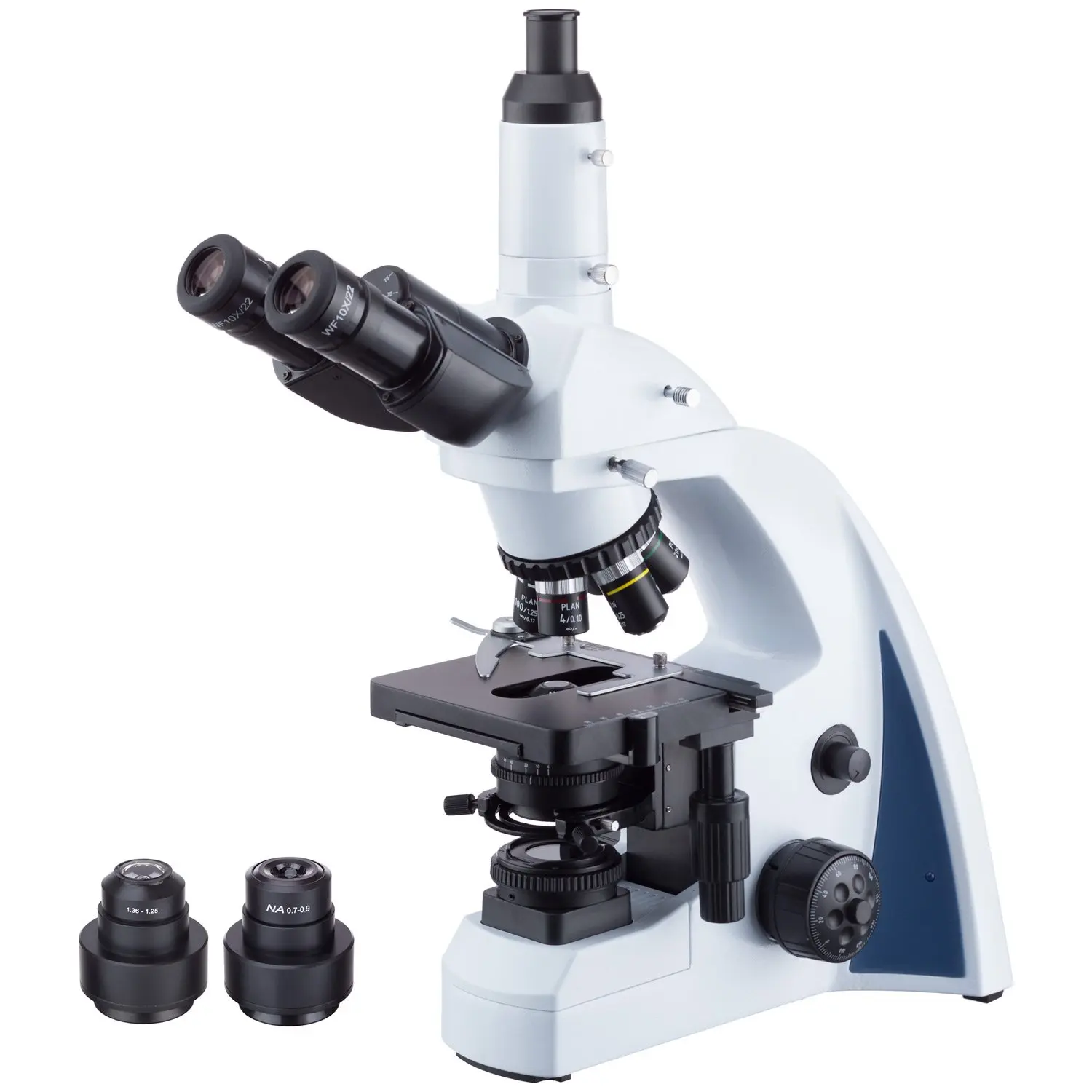 BestScope BS-2041T(DF) 4X 10X 40X 100X Objective Trinocular Biological Darkfield Microscope