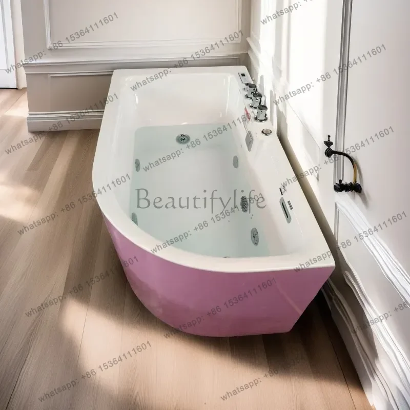 FG Tempreture Spa Bathtub Water Faucet Gift Bubble Set Bathtub Large Freestanding Badewanne Erwachsene Furniture Accessories