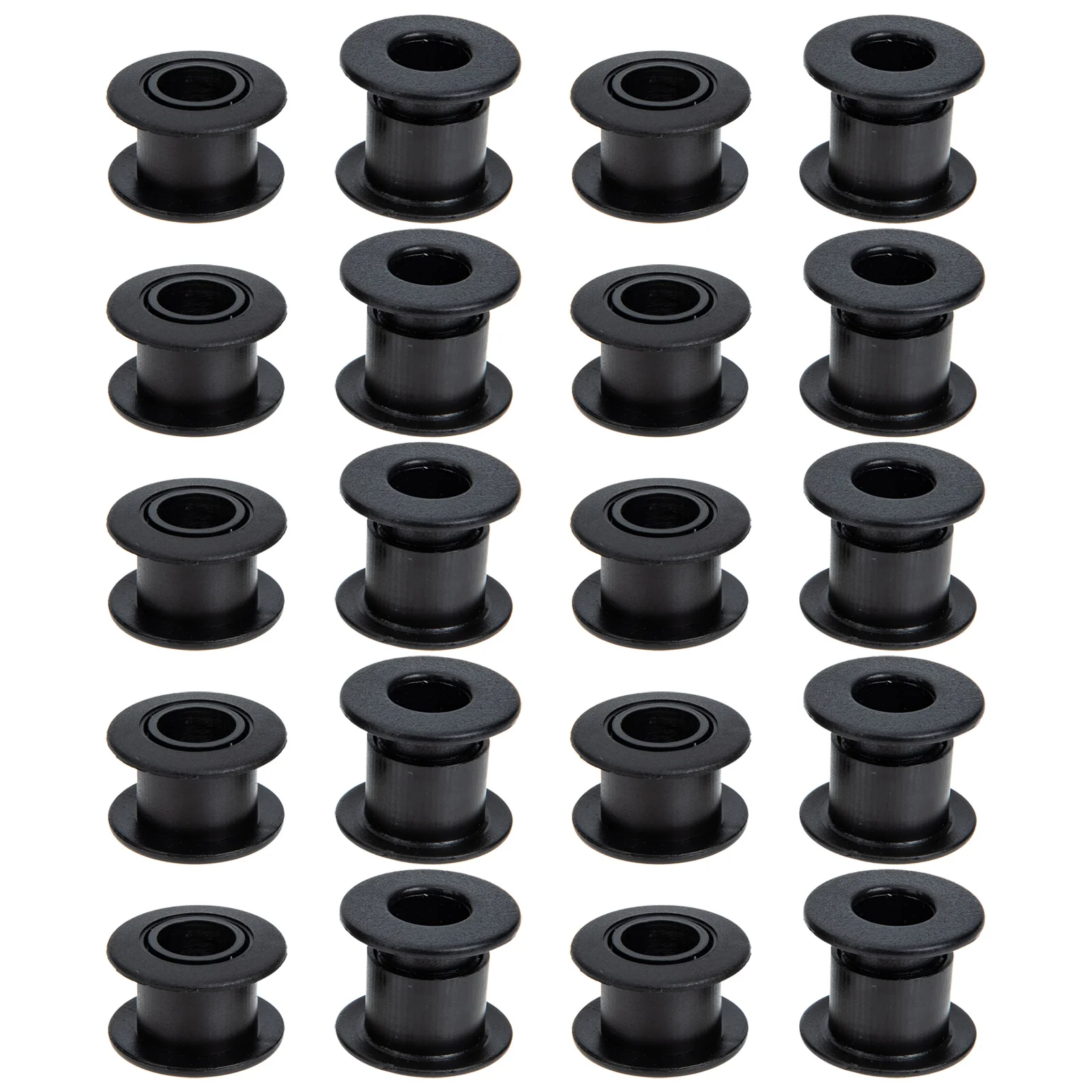 10 Pairs Desktop Football Foosball Accessories Child Soccer Balls Coffee Table Plastic Bushings Universal Rod Bearings Tabletop