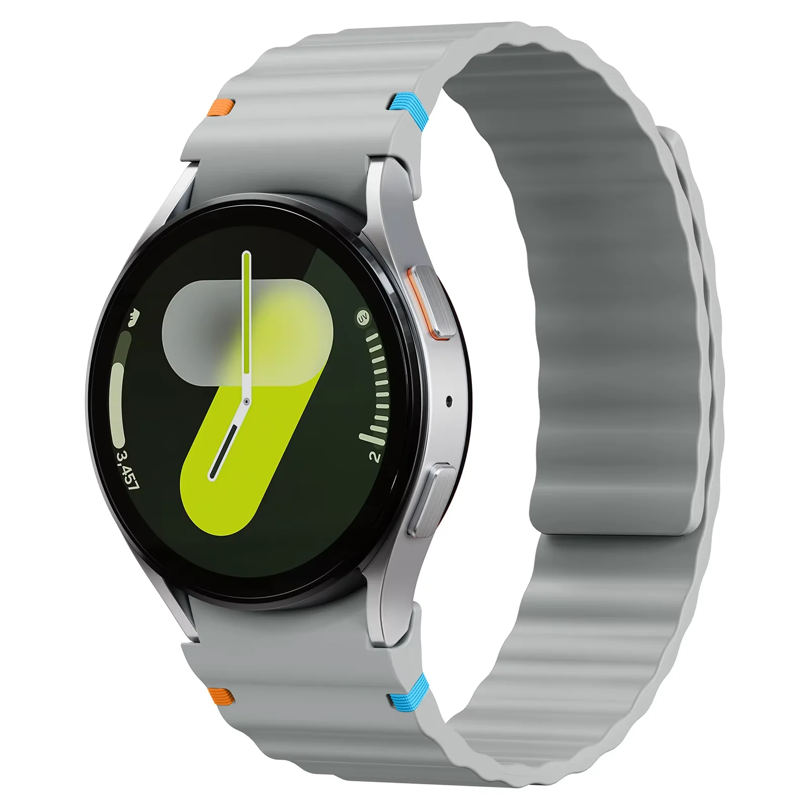 Magnetisches Silikonarmband für Samsung Galaxy Watch 7 FE 6 5 4 Classic 5 Pro 40mm 44mm Nahtloses Armband Correa Galaxy Watch 7 Armband – Detail 3
