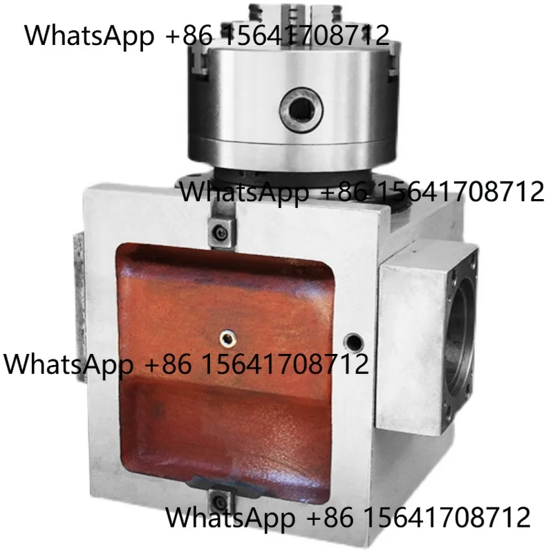 

Peiqi CNC Machining Center Four-axis Indexing Head Plate Motor Automatic Rotary Table Chuck