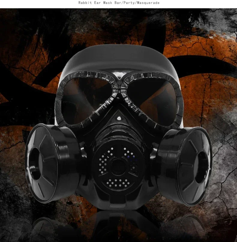 Taktische Maske Airsoft BB Gun CS Cosplay Kleidung Schutz Vollgesichts-Gasmaske Rosa Grün Schwarz Abnehmbare Taktische Gasmasken – Detail 1