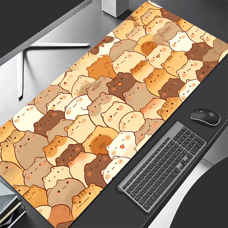 Mousepad Computer Gaming Accessories Cartoon Keyboard Pad Office PC Rubber Mouse Pad Decoracion Desk Cute Cartoon Cat Mouse Mat