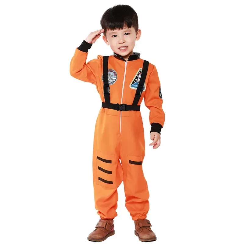 Costume da astronauta per ragazzo Halloween Purim Space Man Costume cosplay Tuta in maschera