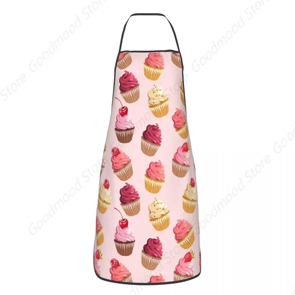 Unisex Chocolate Donuts Art Apron Kitchen Chef Cooking Baking Men Women Doughnut Cupcake Cake Cuisine for Painting