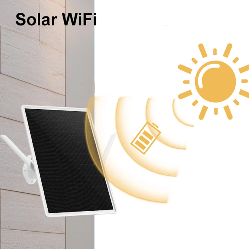 15W Solar Wifi KuWFi 300Mbps High Speed Powerful Panel Sim Card IP66 Outdoor Waterproof