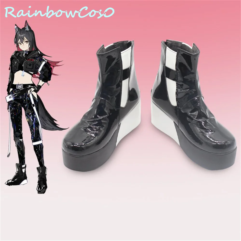 Arknights Celinia Texas Cosplay Shoes Boots Game Anime Carnival Party Halloween Chritmas Rainbowcos0 W3215