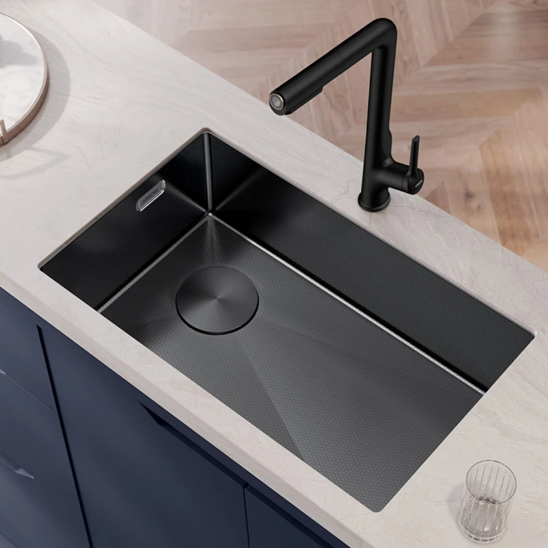 Stainless Steel Kitchen Sinks Nano Platform Kitchen Sinks Under-counter Use Rust-proof Home Improvement Lavelli Da Cucina ZY40SC