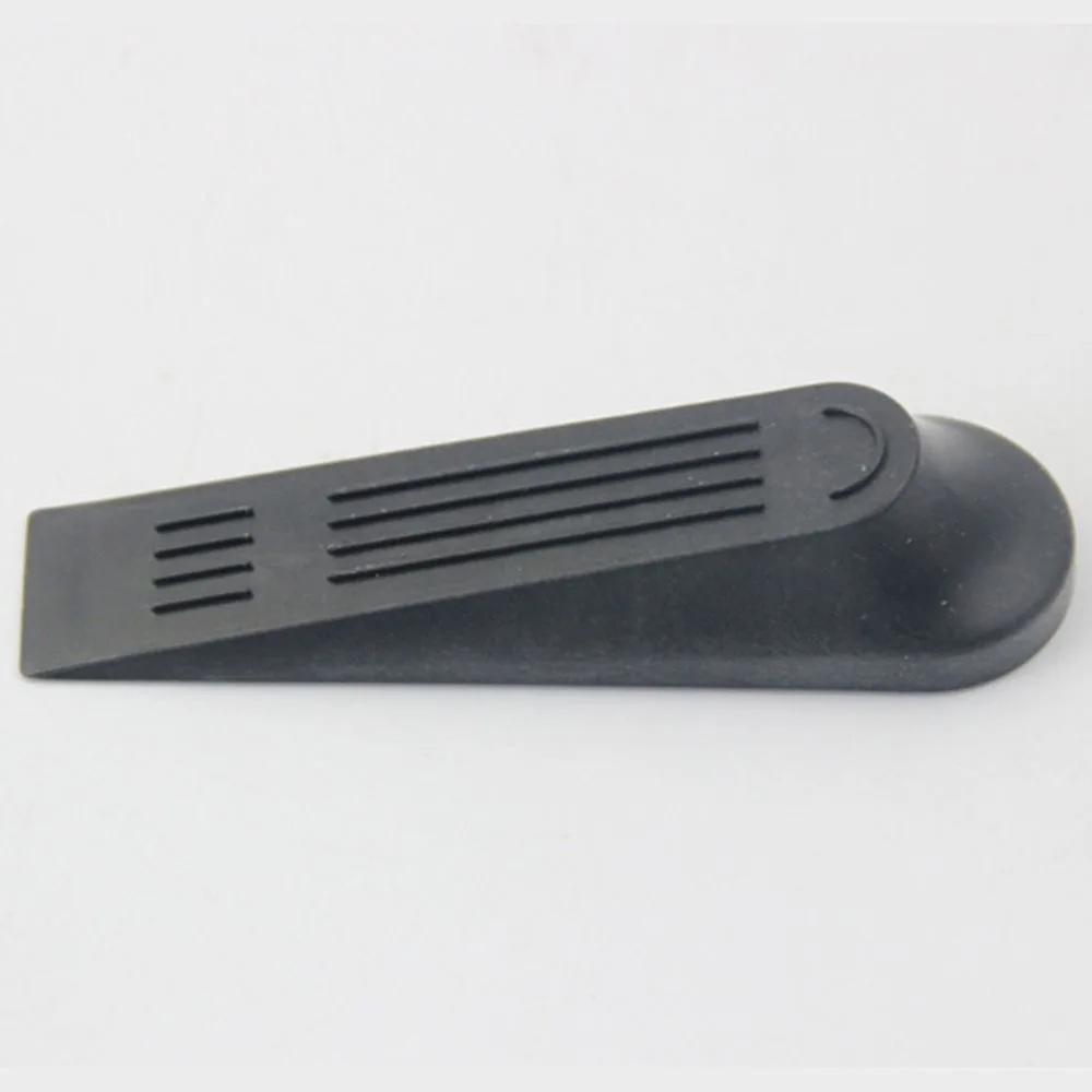 5pcs Set Plastic Door Stop Stoppers Durable Non-Slip Base Door Block Wedge Compact Size Wedge Shape Heavy Duty Door Stopper