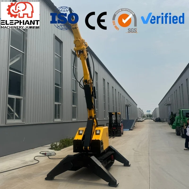 Mining & Cement Plant Demolition Robot, Hydraulic Breaking Machine for Kiln Cleaning & Tunnel Rock Dismantling