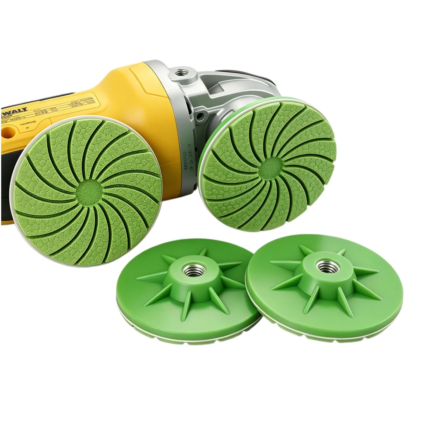 

1/3/5/10Pcs 80mm Diamond Resin Edge Polishing Pad M10 Thread Stone Grinding Disc for Tile Marble Granite Quartz Slab Sanding