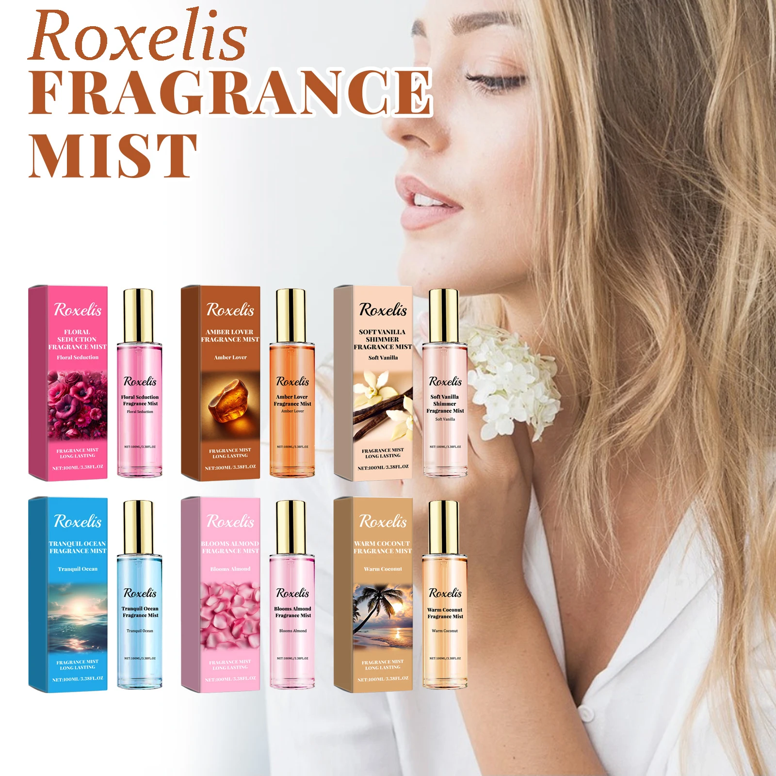 

100 мл натуральные духи с несколькими ароматами, стойкий свежий аромат, освежающий аромат для тела, улучшающий очаровательный романтический атмосферный парфюм унисекс