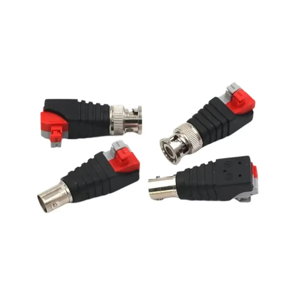 1PCS Press Type BNC male/female Connector Analog Surveillance Camera 75-5 Video Cable Q9 Copper Core Interface