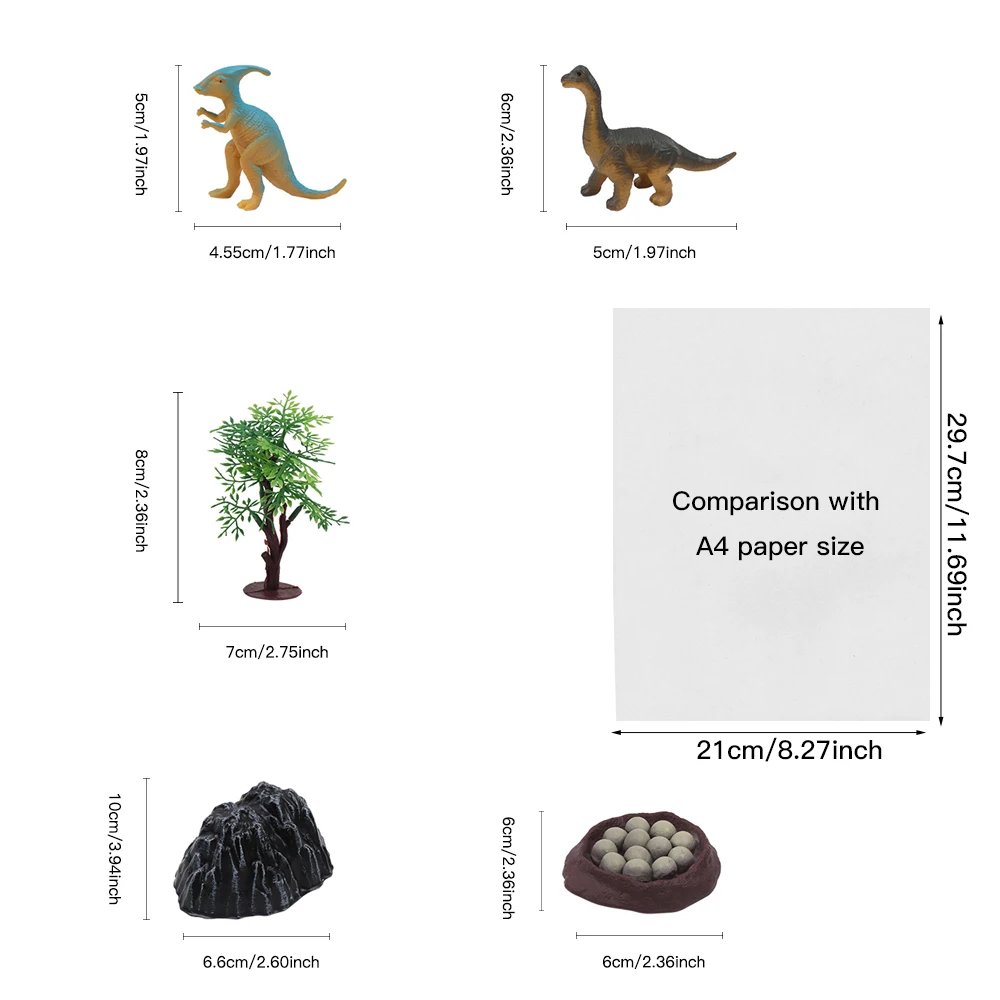 Dinosaurus Speelgoed Speelset Met Activiteit Speelmat Voor Kinderen, Educatieve Realistische Dinosaurus Figuren Cadeau Voor Jongens En Meisjes 3 +