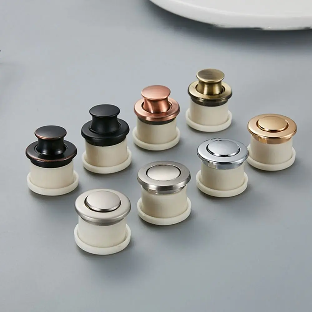 1Pc Hidden Recessed Door Knob Cabinet Wardrobe Handle Pulls Practical Round Drawer Pulls Door Knobs Furniture Handle Hardware