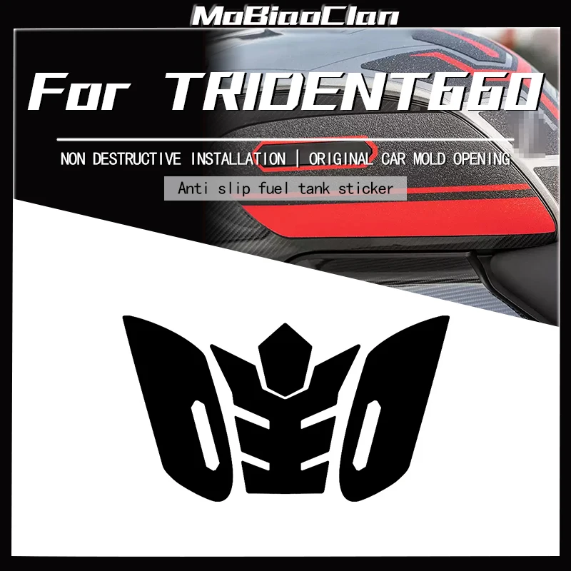 Fuel Tank Sticker Anti Wear And Anti Slip Body Decoration Protection Sticker Modification Accessories For TRIUMPH TRIDENT660