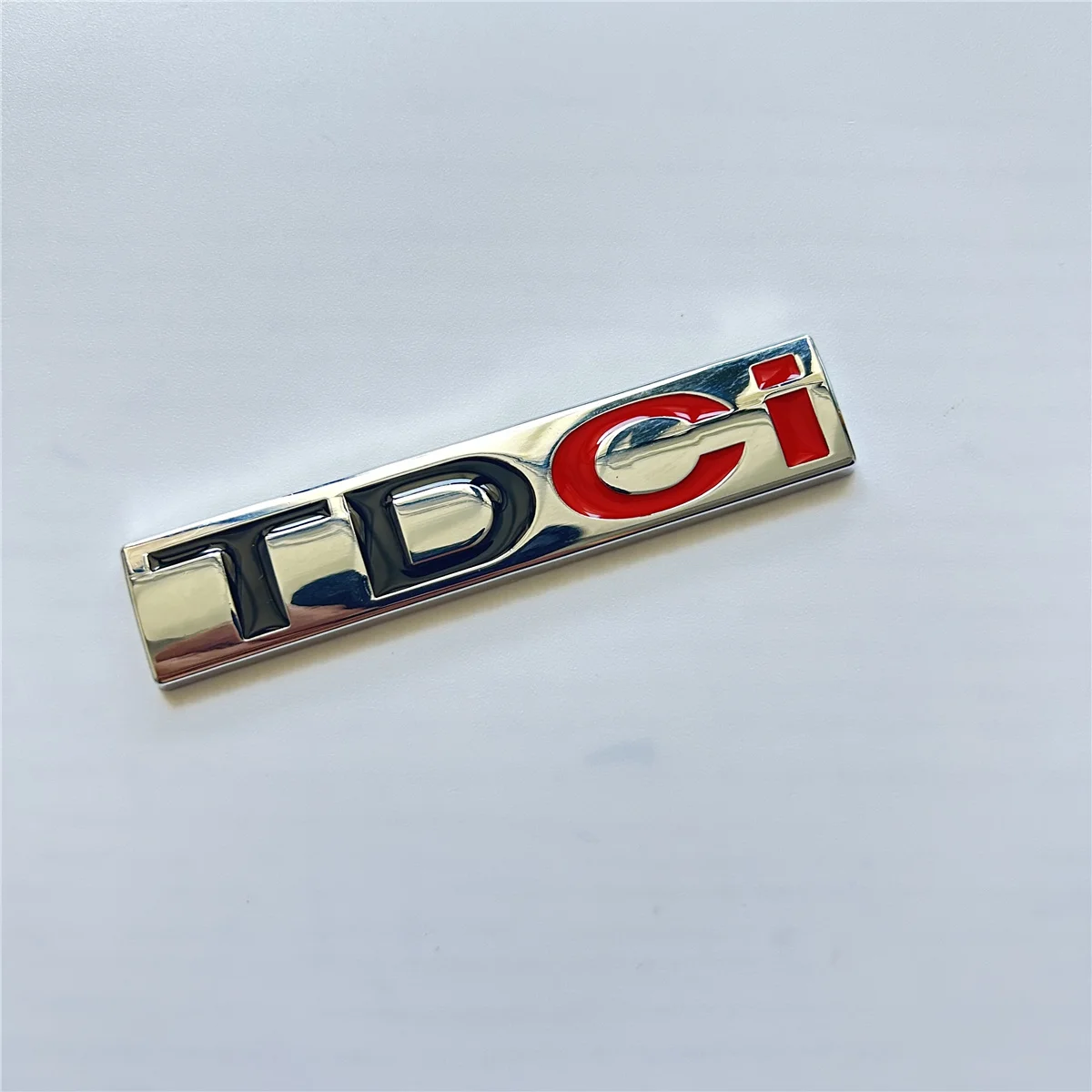 Car Styling 3D TDCI Car Trunk Metal Zinc Alloy Emblem Rear Body Tailgate Accessory Adhesive Badge for Ford Kuga Explorer Transit