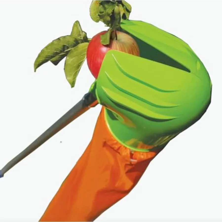 

Easy Pickins EP-FH-1 Fruit Picker Basket with Funnel Green
