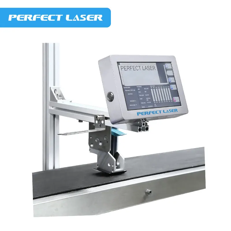 Perfect Laser automatic inkjet printer for labels coder expiry date text batch number pictures