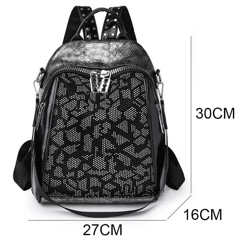 Genuine Brand Women Backpack High Quality Anti-theft Bagpack Teenagers Girls Fashion School Bag Casual Lides Shoulder Bags Sac