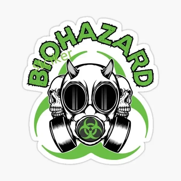 Nuclear Radiation Funny Car-Stickers and Decals Window Trunk Bumper Waterproof Auto Sunscreen Accessories