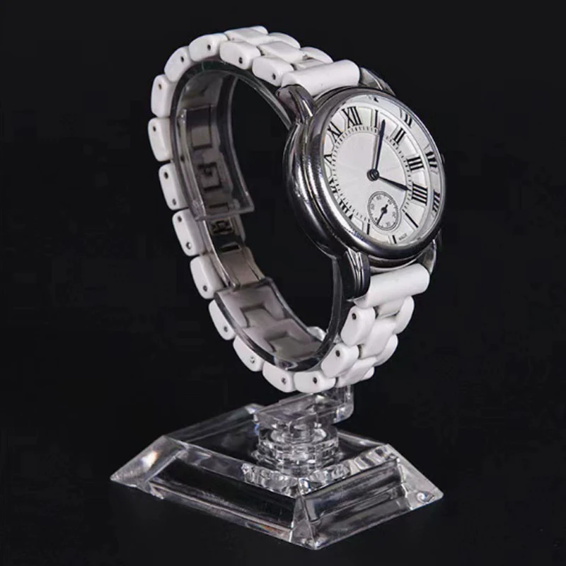 1/10Pcs Transparent Plastic Watch Bracelet Display Stand C-ring Shaped Storage Display Holders Jewelry Accessory Tools Wholesale