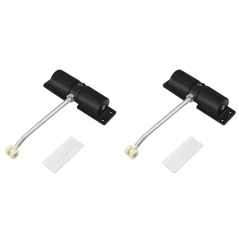 

ABBP-2X Автоматический доводчик дверей на 180 градусов, металлический, регулируемый, усиленный, с бесшумной пружиной, для распашных дверей