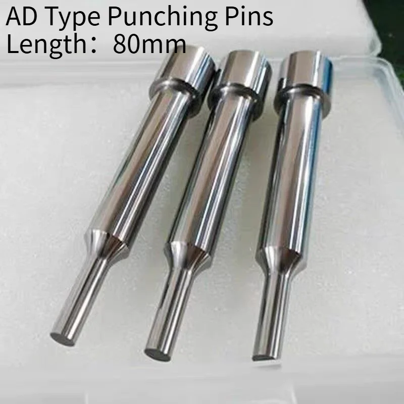5pcs AD Type Punch Pins – SKD11 – L80 mm – Stamping Die Punching Accessories