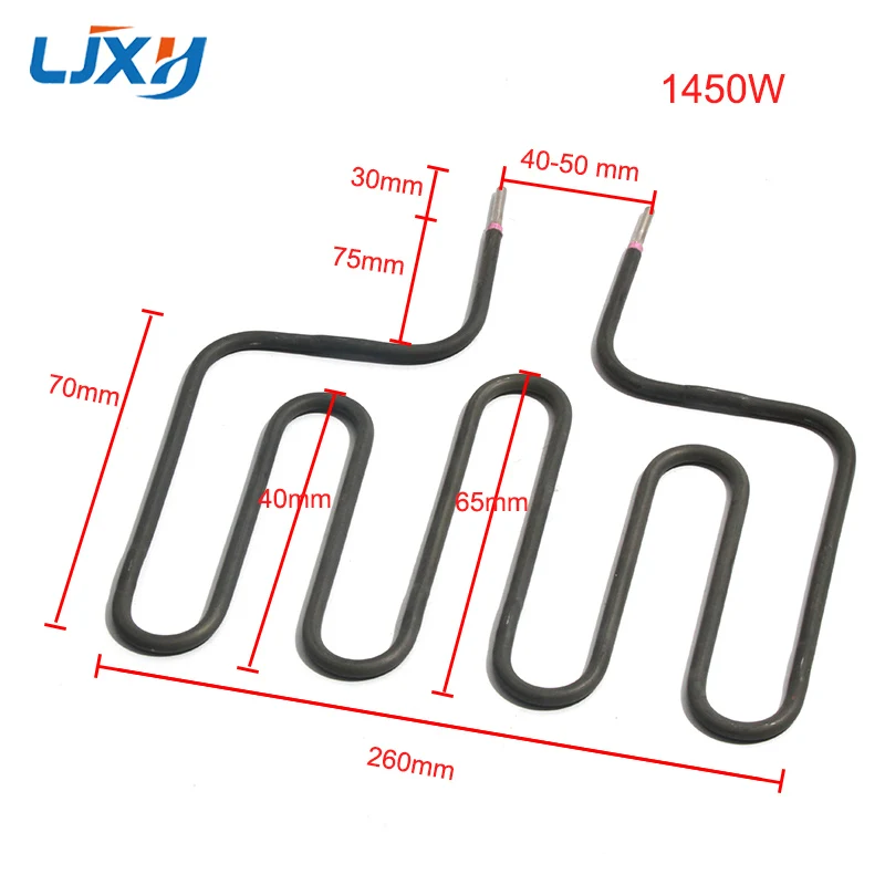 LJXH 220V 1450W 1800W Simfer Spare Parts Oven Heating Element 301SUS Tubular Electric Heater