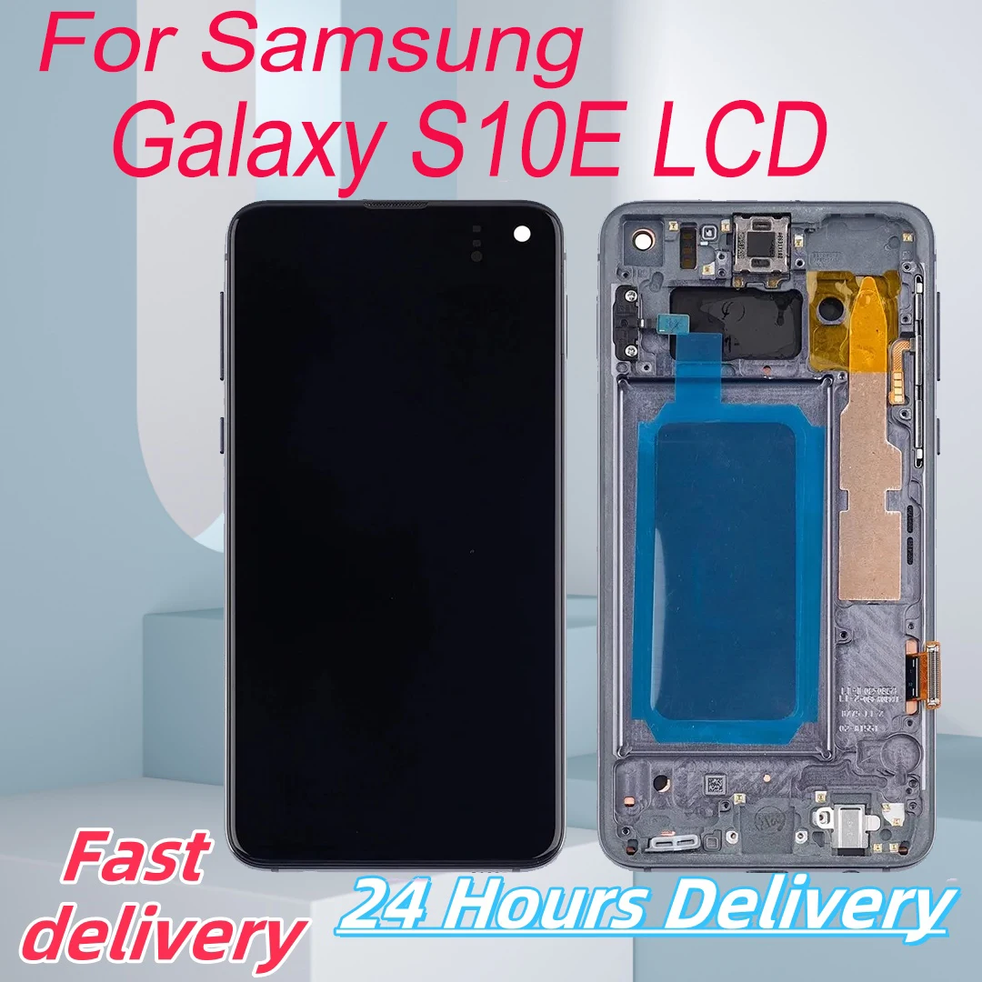 Super AMOLED For Samsung Galaxy S10e LCD Touch Screen Digitizer assembly G970F/DS G970U G970W SM-G9700 LCD Display