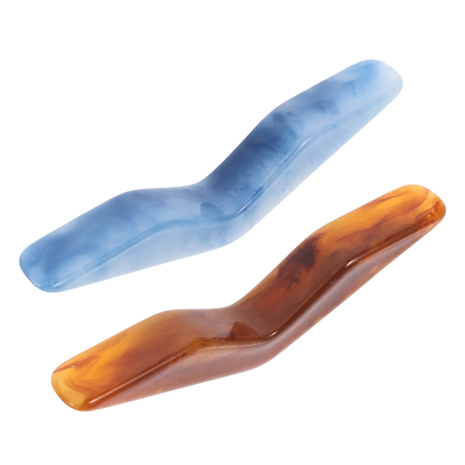 

2pcs Thumb Page Holder Lightweight Portable For Reading Camping Outdoor Book Lovers Teachers Finger Bookmark Resin Book Opener