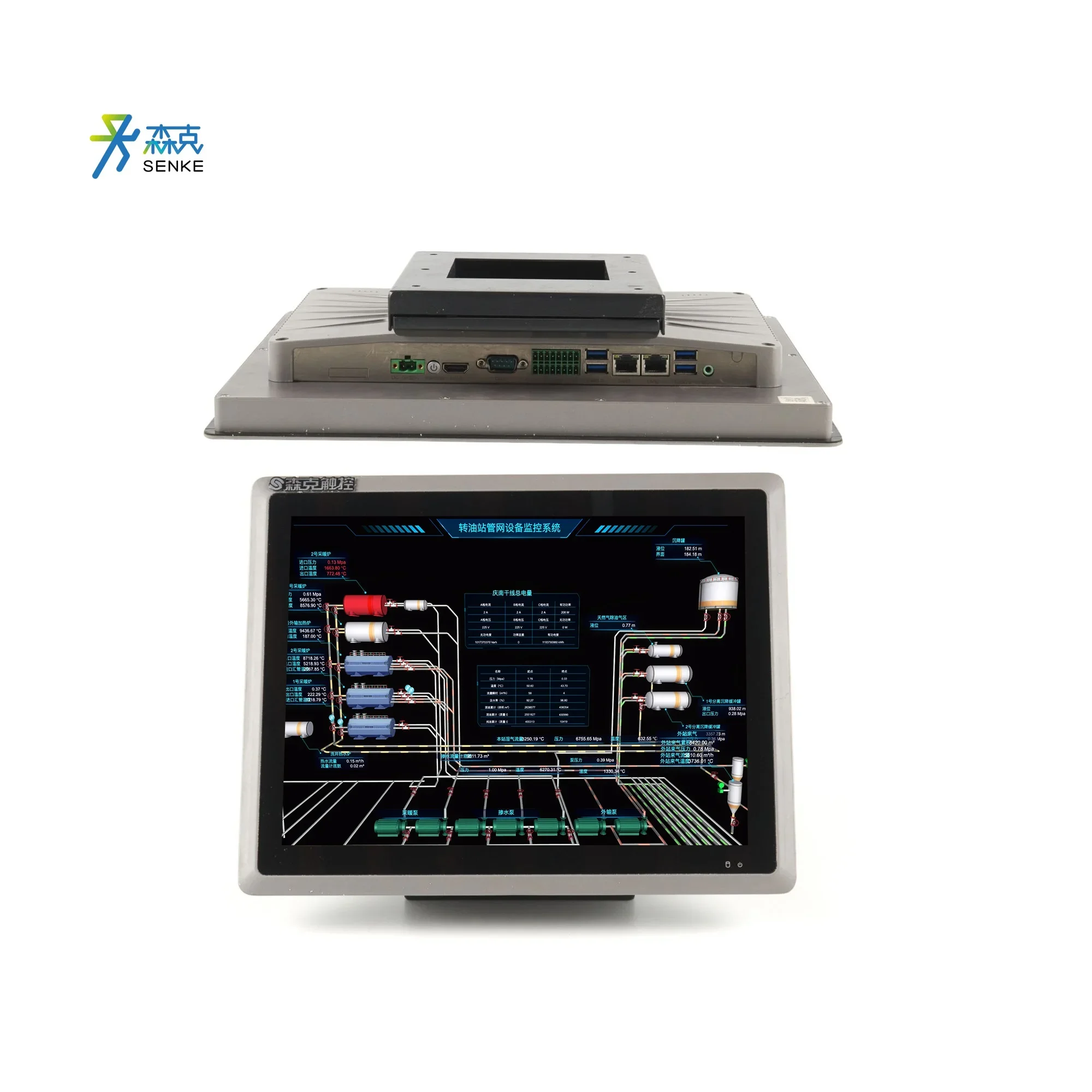 Android industriale All In One Pc Panel Computer Mini PC All In One Computer Touch Panel PC industriale