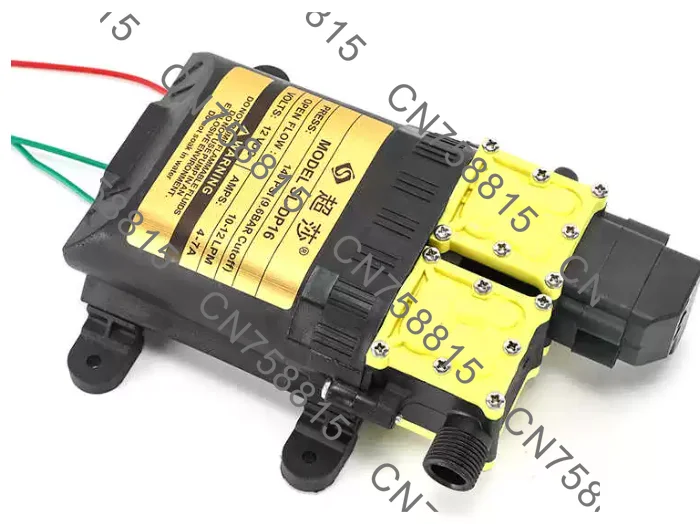 High Pressure Sprayer Car Wash Spraying Water Pump，12v Double Head Diaphragm Water Pump Electric Water Sprayer Pump
