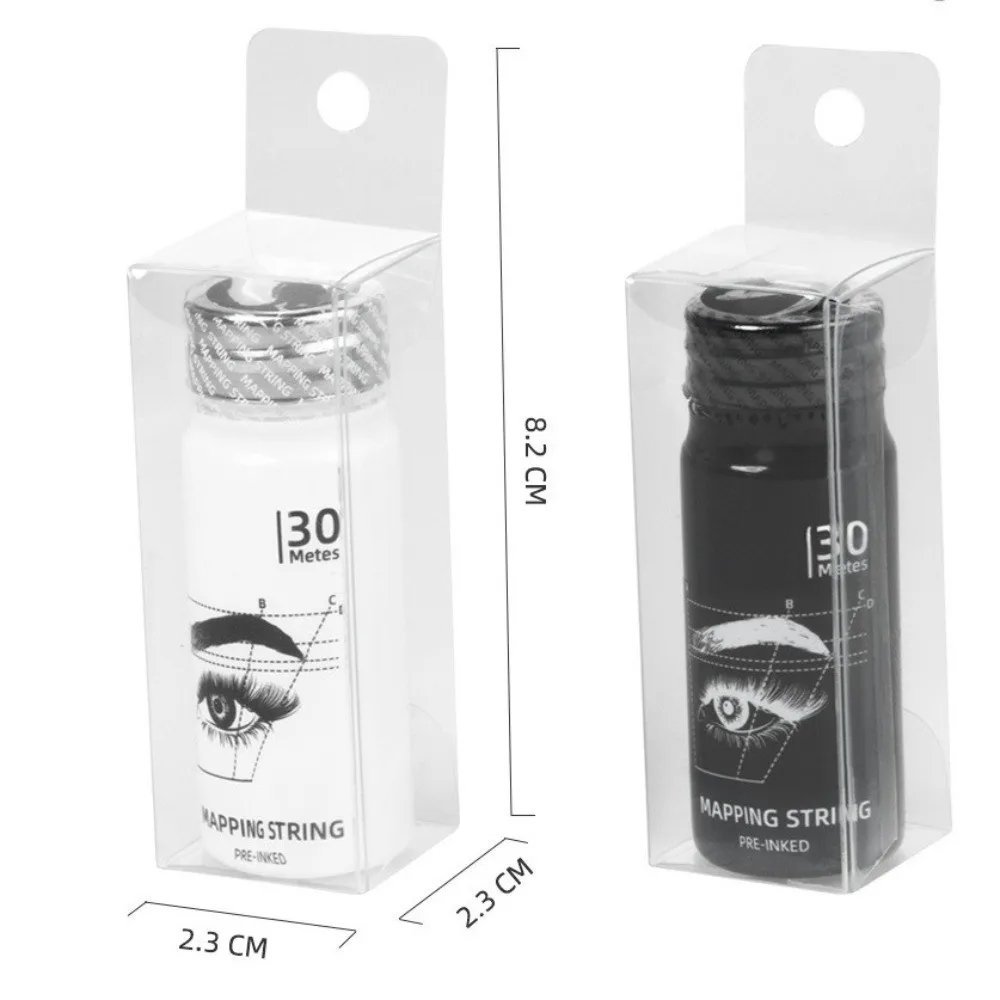 Dyeing Tool Microblading Mapping String Microblading Box Package Eyebrow Thread Brow Mapping Pre-Inked String Eyebrow Makeup