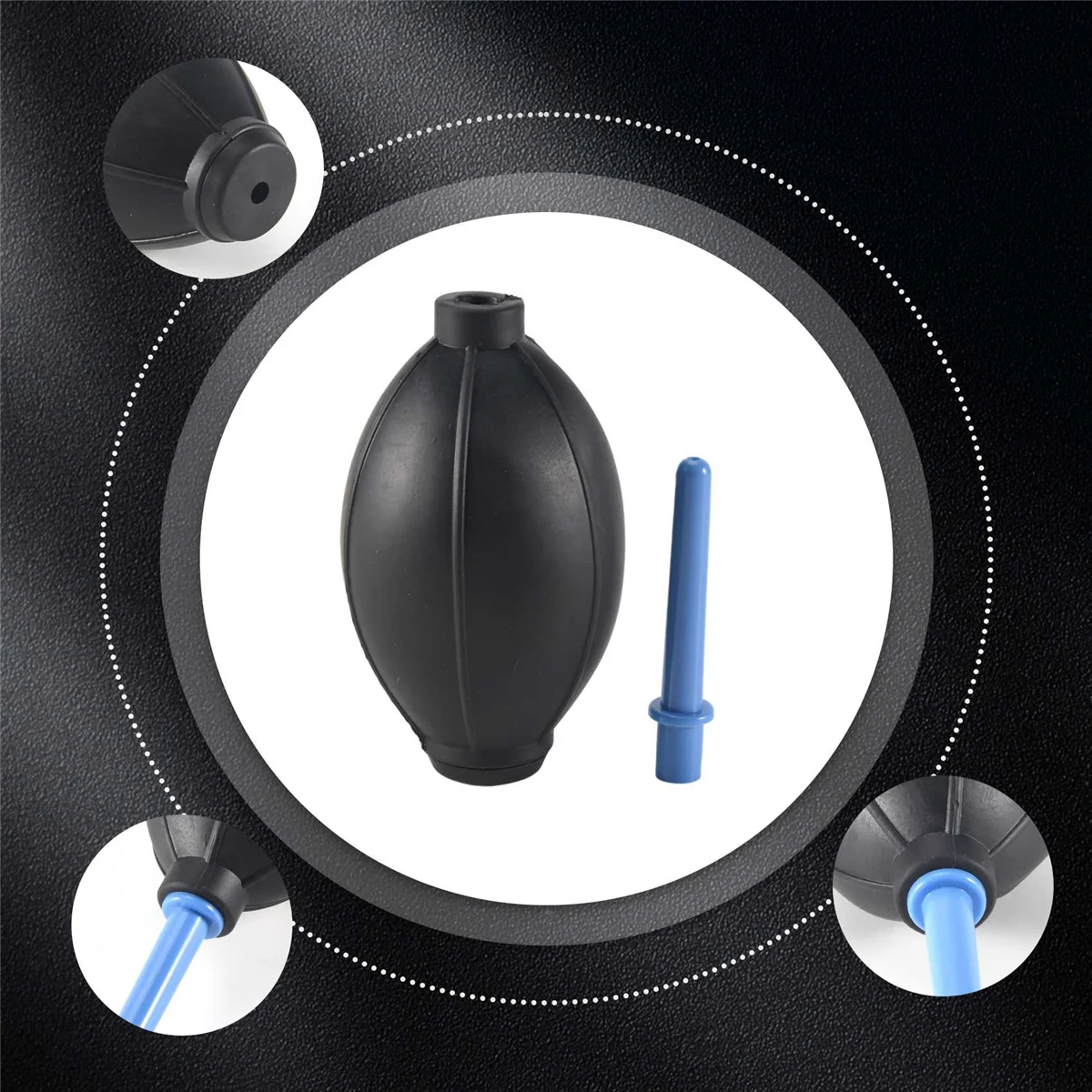 

Rubber Air Dust Blower Cleaner Pump for Removing Dust Off Camera Lens S6 HOT