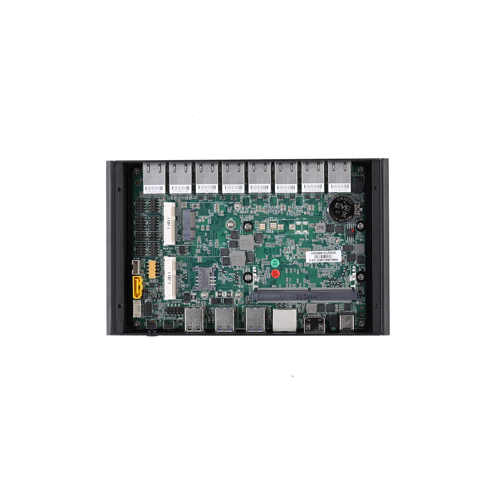 Qotom-Mini PC Celeron Core i3/i5 8, Q818GE/Q838GE/Q858GE/S13, appareil de passerelle de sécurité LAN comme pare-feu/passerelle/routeur